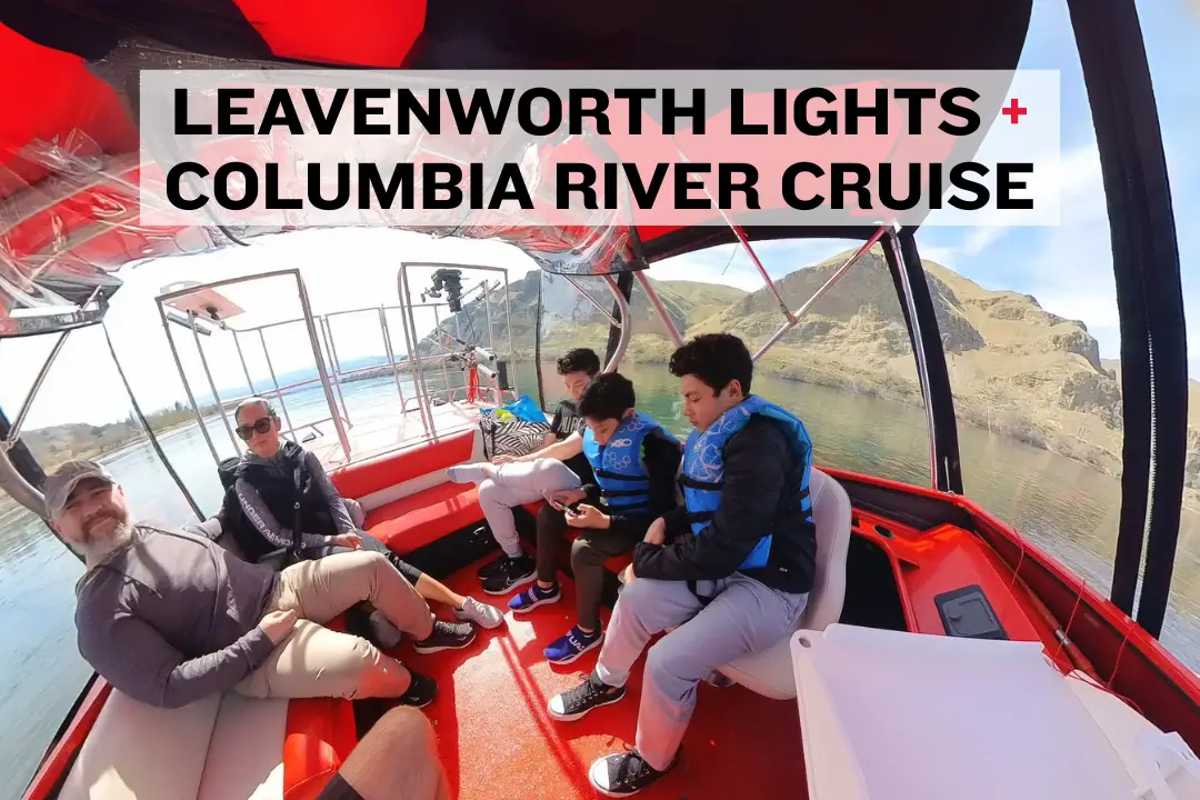 Combine Leavenworth Christmas Lights and Columbia River Cruise