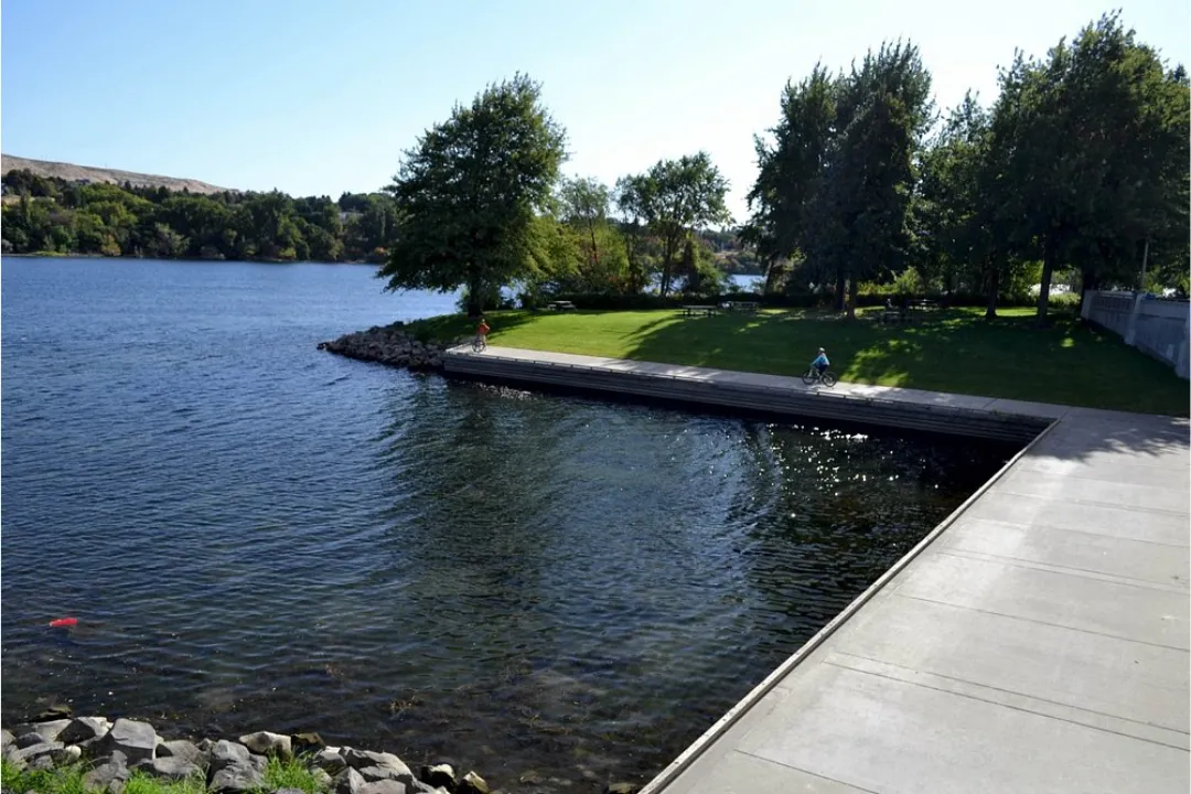 Picnic & Play area at Wenatchee Riverfront Park