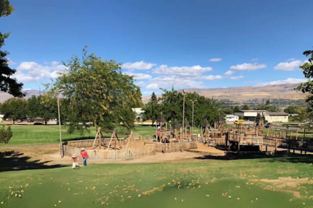 Playgrounds and Sports Fields at Confluence State Park Wenatchee