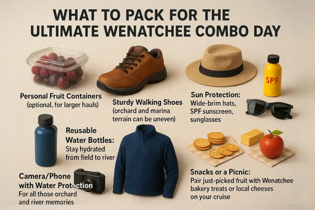 What to Pack for the Ultimate Wenatchee Combo Day