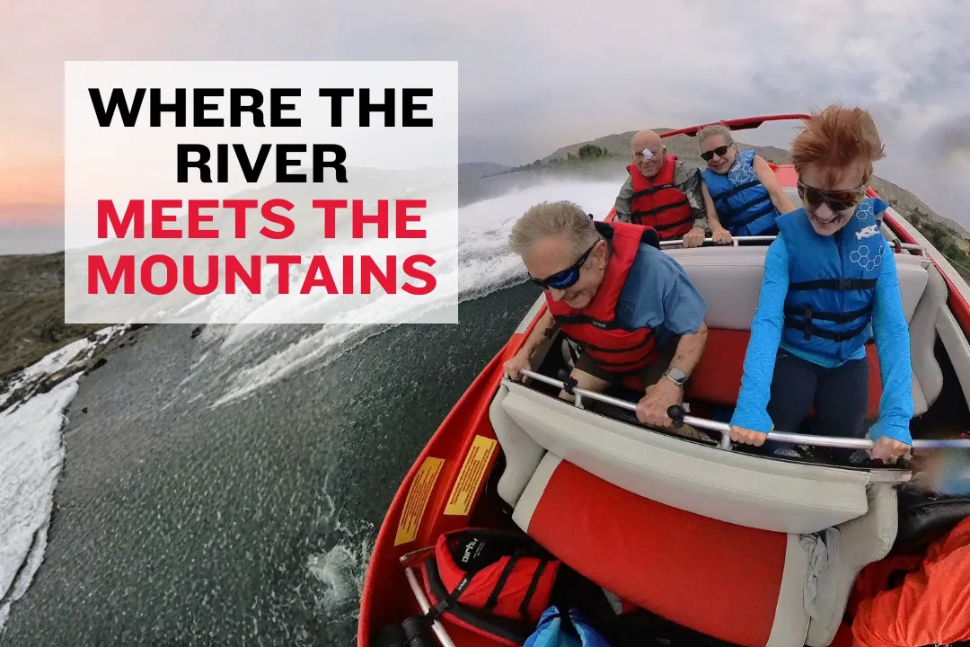 Columbia River scenic view in Wenatchee Washington