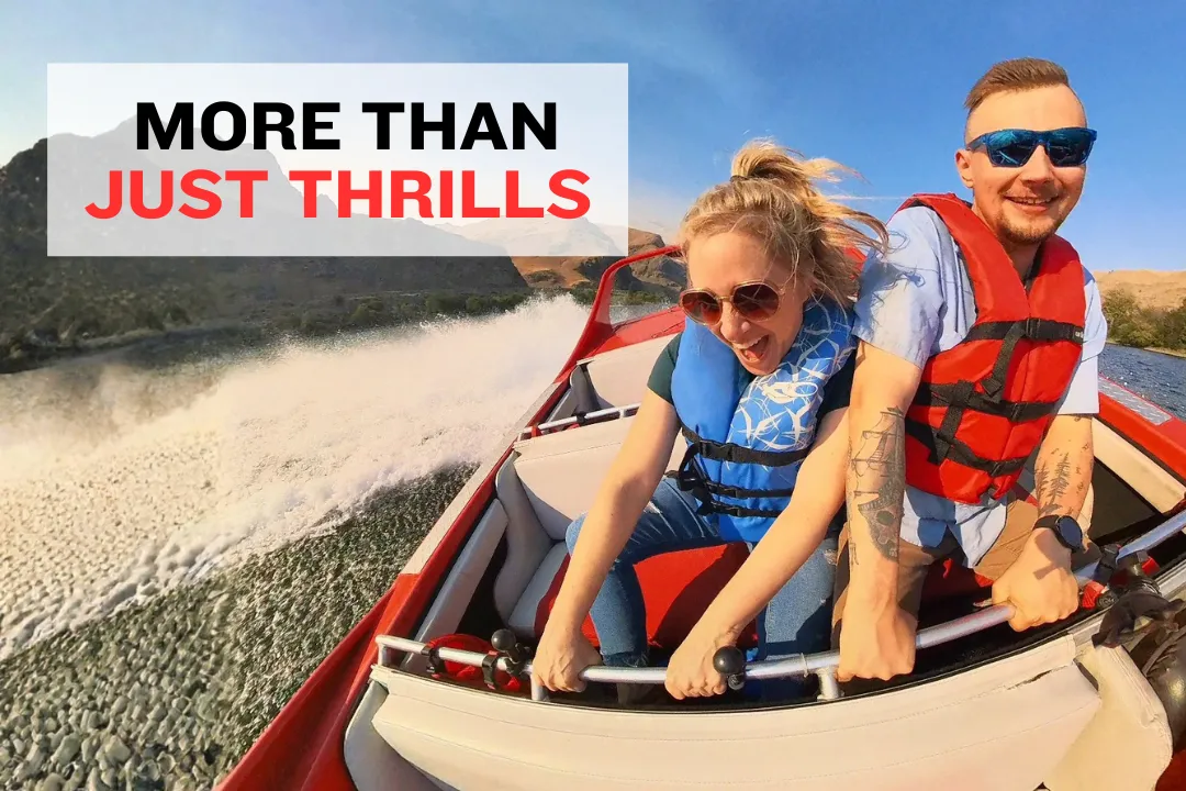 Hamilton Spin Mastery for Spring Thrill-Seekers 4 jet boat ride combining thrills scenery and memorable shared moments