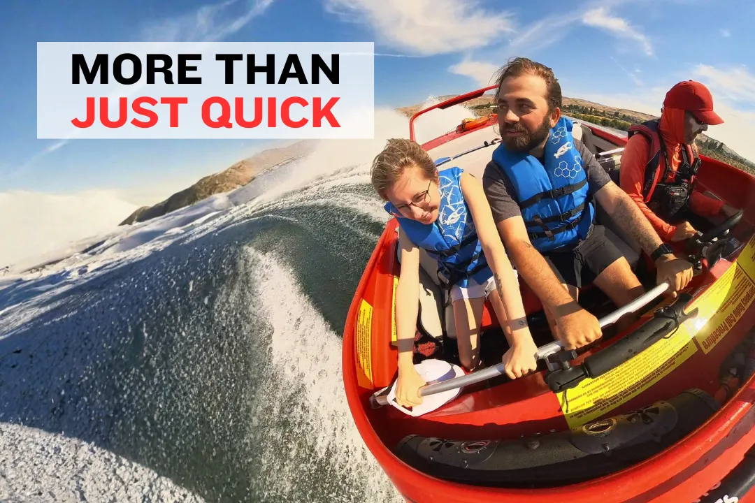 6 mile boat ride Wenatchee better than typical quick activities with high impact experience