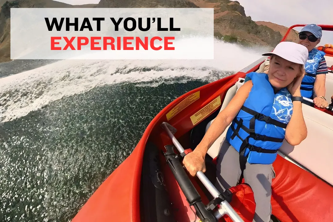 6 mile jet boat ride experience with spins speed and scenic Columbia River moments