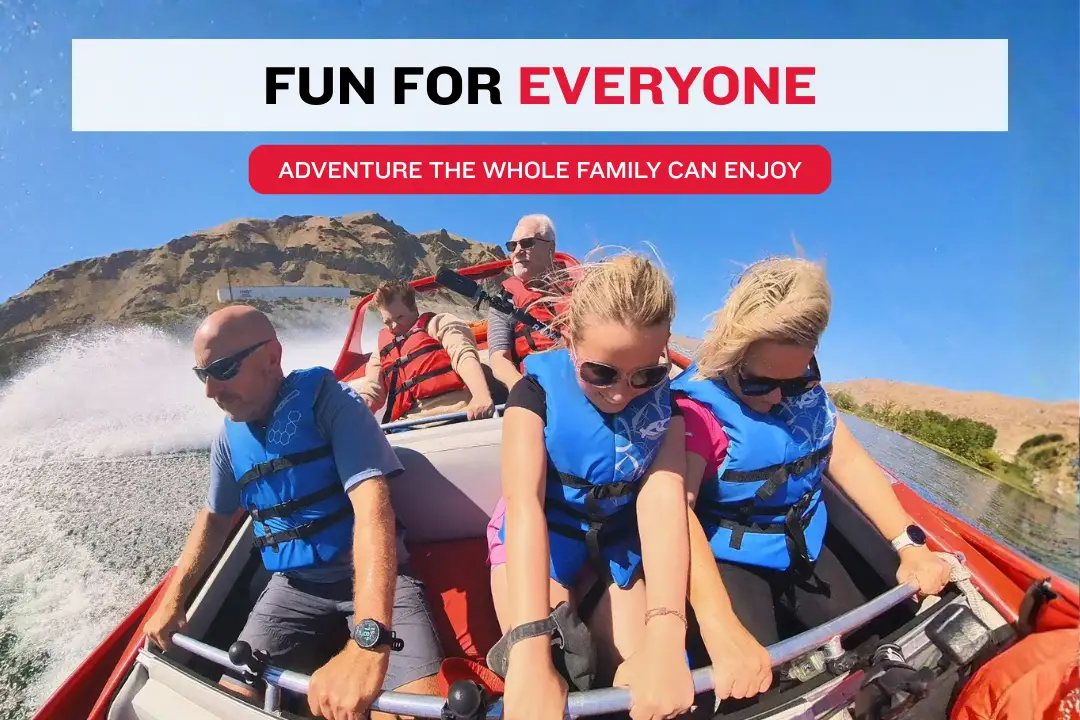 family-friendly Columbia River jet boat ride in Wenatchee