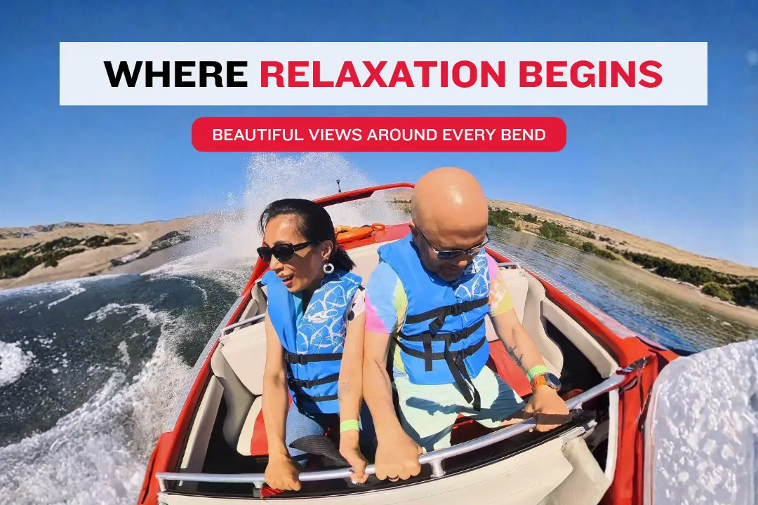 scenic Columbia River boat ride with mountain views and Wenatchee landscapes