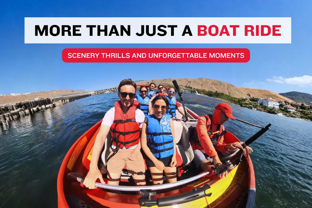 Wiley’s Boat Rides combining sightseeing and adventure