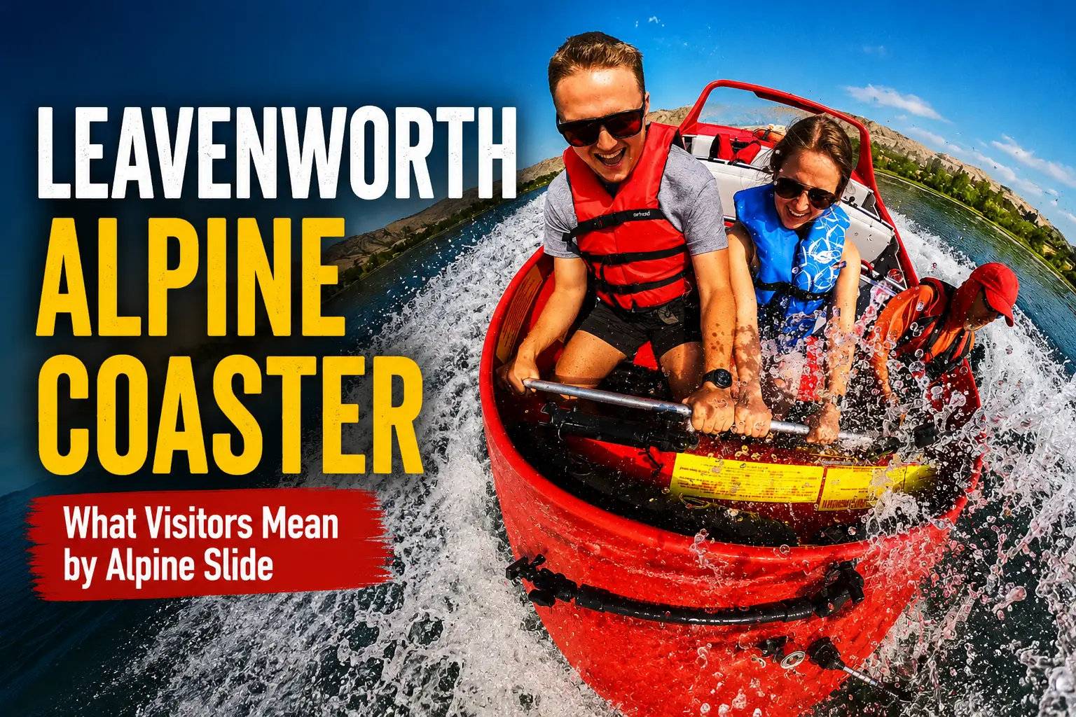 Leavenworth, WA Things to Do: Alpine Coaster, Whitewater Rafting & a Wenatchee Jet Boat Day Trip 3 Leavenworth alpine coaster guide explaining alpine slide search and family attraction planning