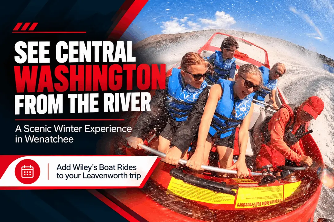 Year Round Columbia River Cruise in Wenatchee added to a Leavenworth winter itinerary